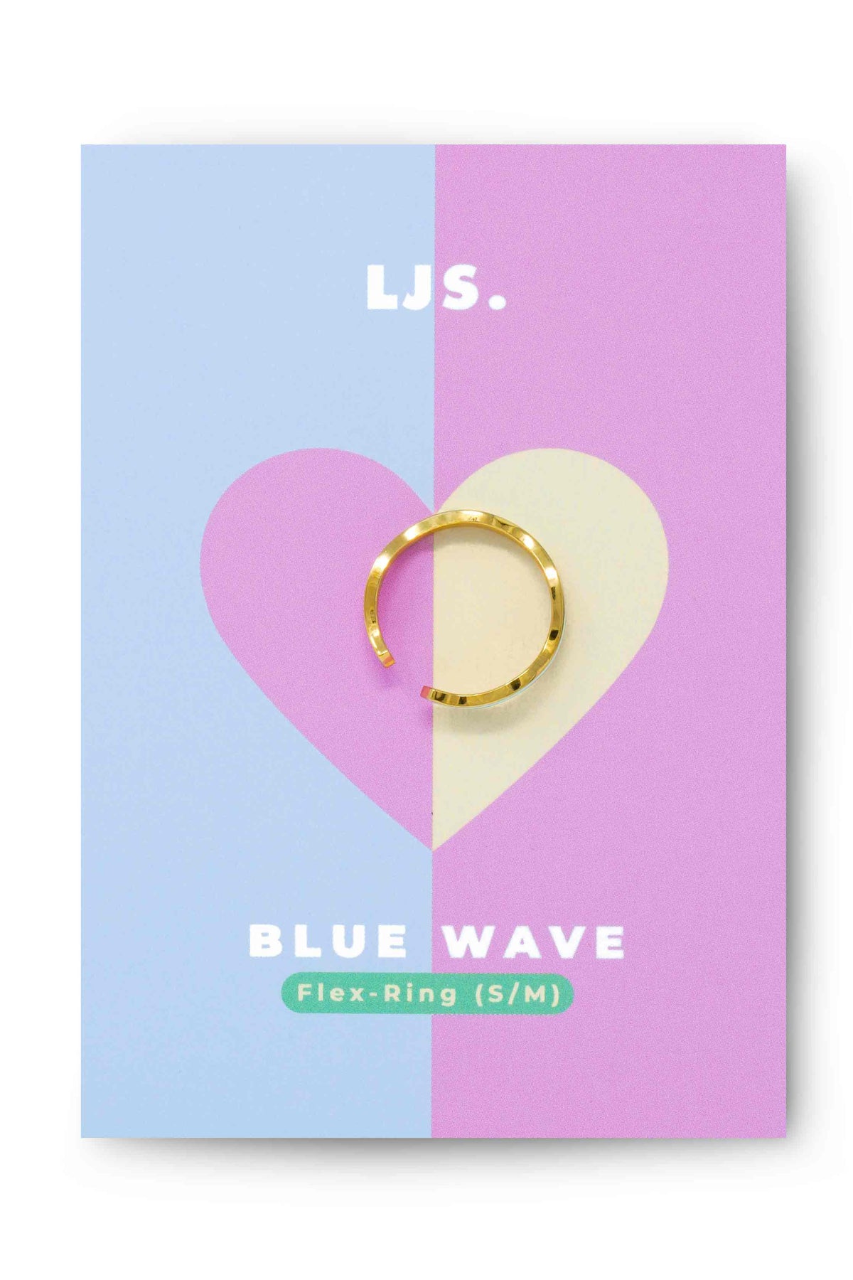 Ring BLUE WAVE