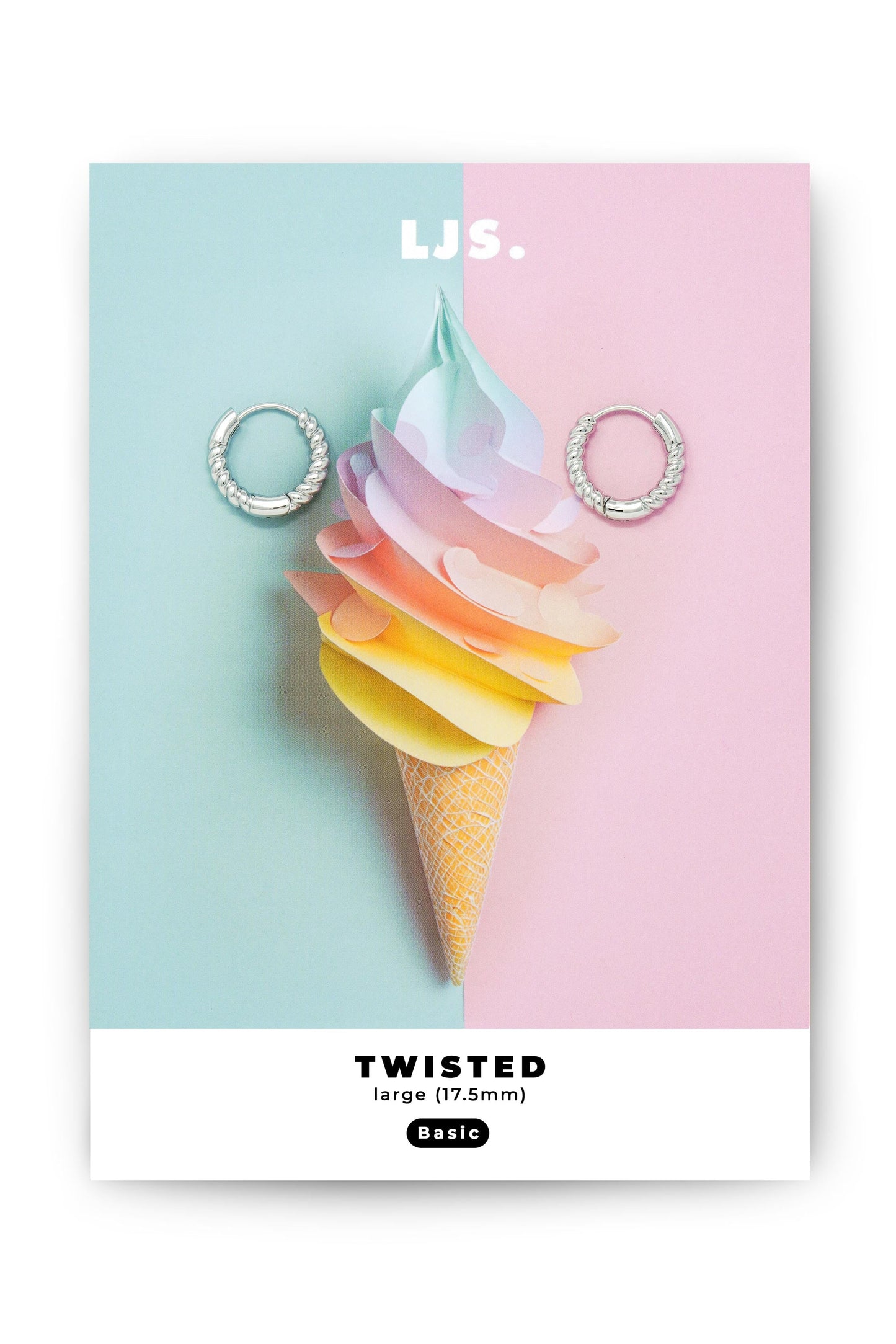 BASIC Ohrring TWISTED