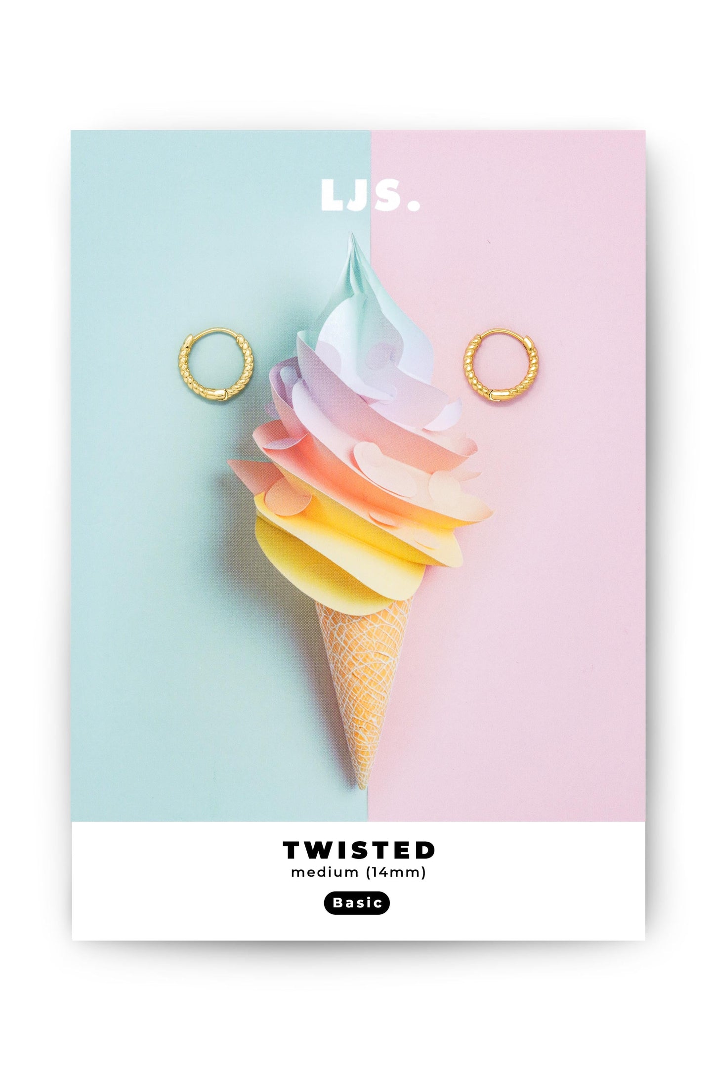 BASIC Ohrring TWISTED