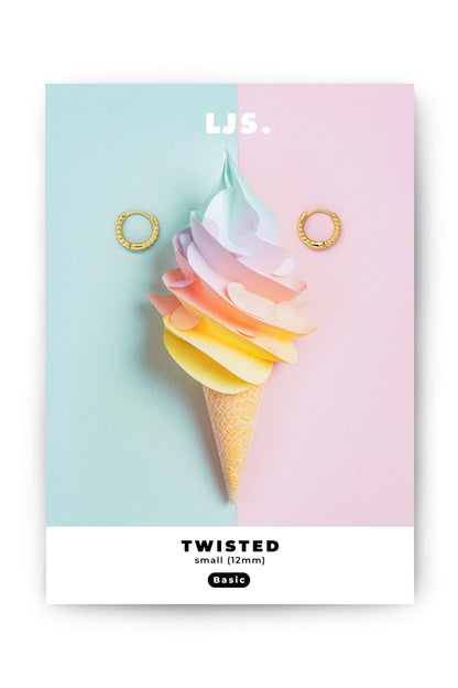 BASIC Ohrring TWISTED