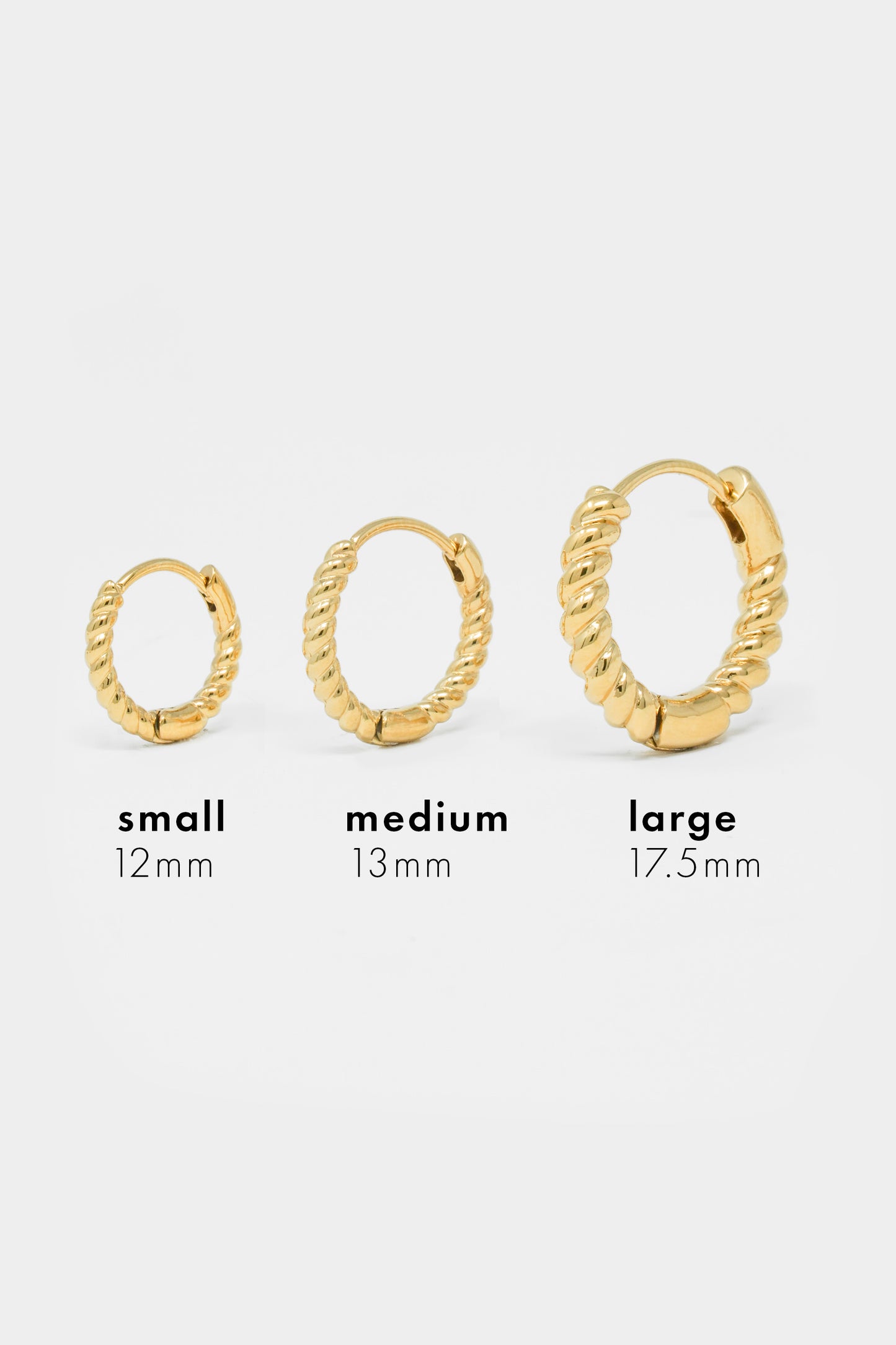 BASIC Ohrring TWISTED