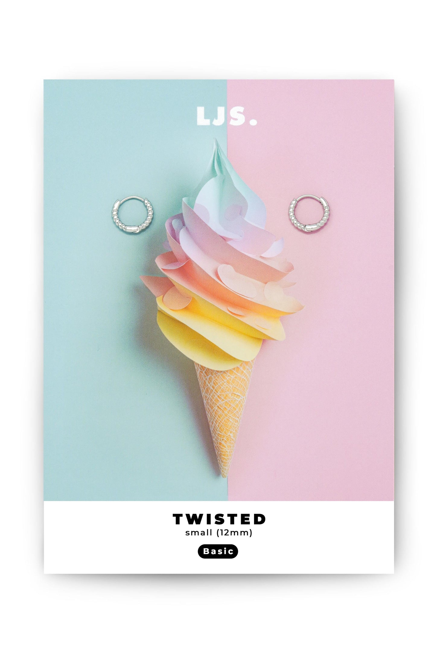 BASIC Ohrring TWISTED