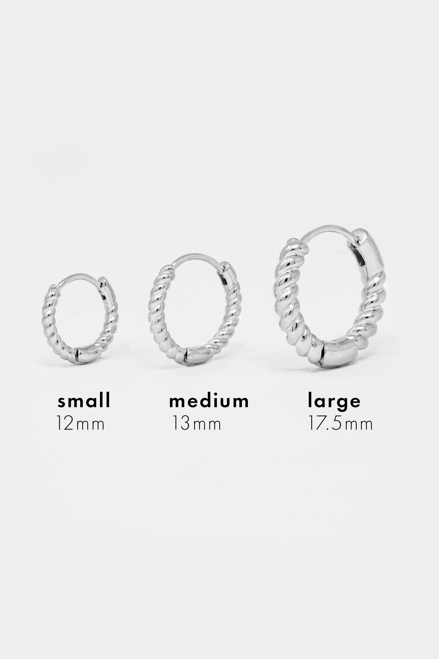 BASIC Ohrring TWISTED