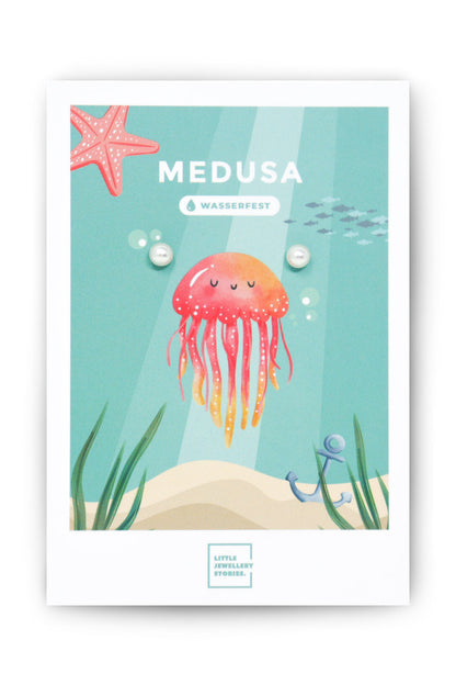 Stud earrings MEDUSA