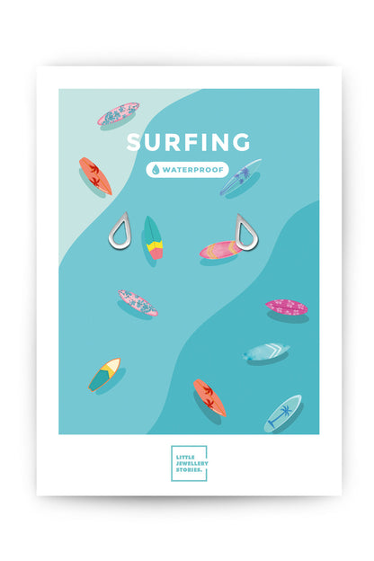 Ohrstecker SURFING